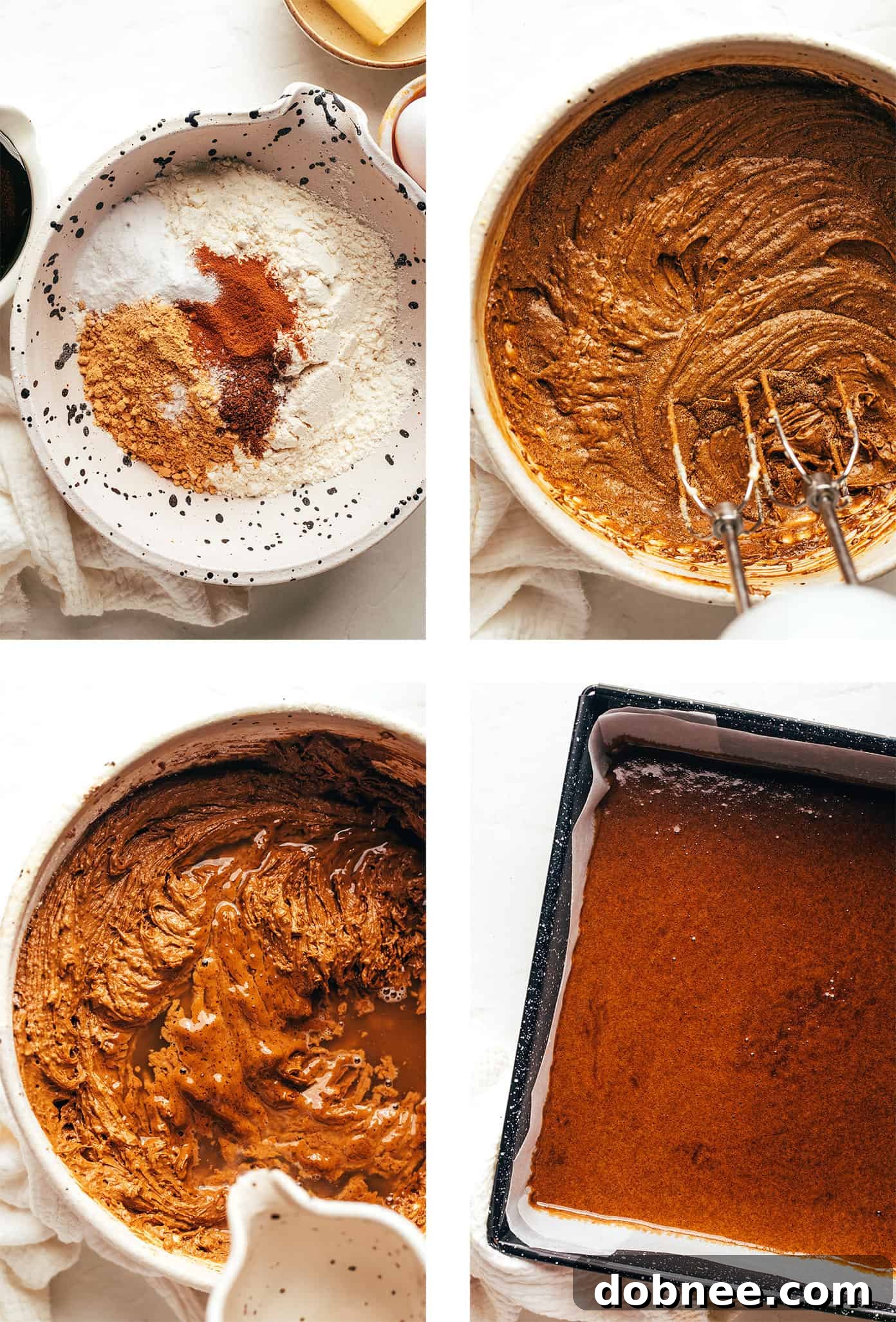 Warm Spiced Molasses Gingerbread 4 Baking Gingerbread Cake