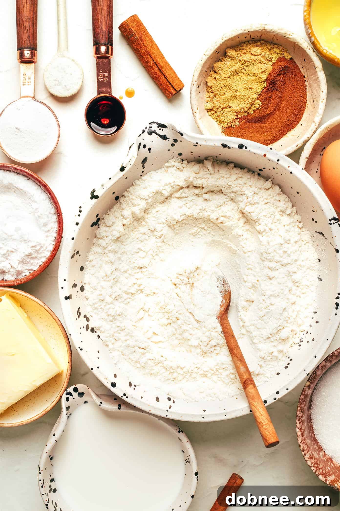 Fragrant Cardamom Scones 3 Scone dough being prepared