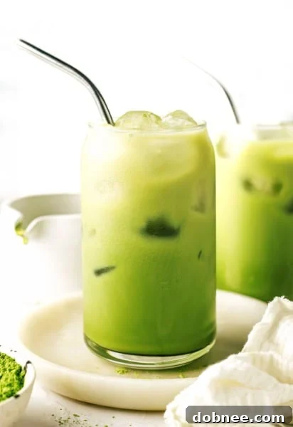 Iced Matcha Latte
