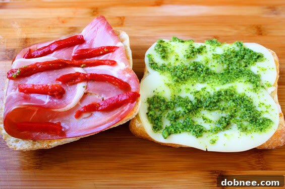 Panini preparation steps