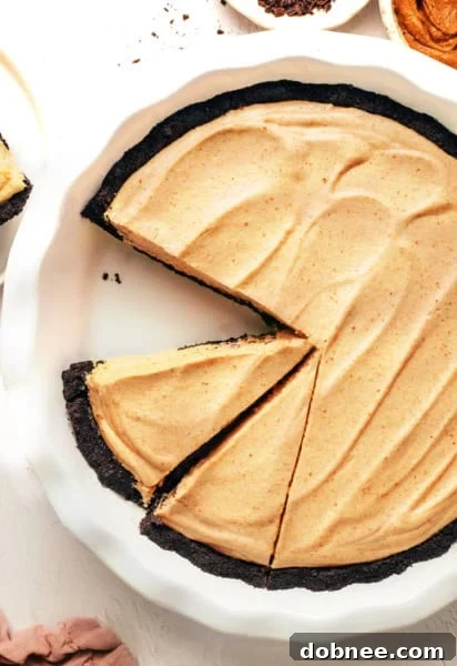 Peanut Butter Pie with Oreo Crust recipe image
