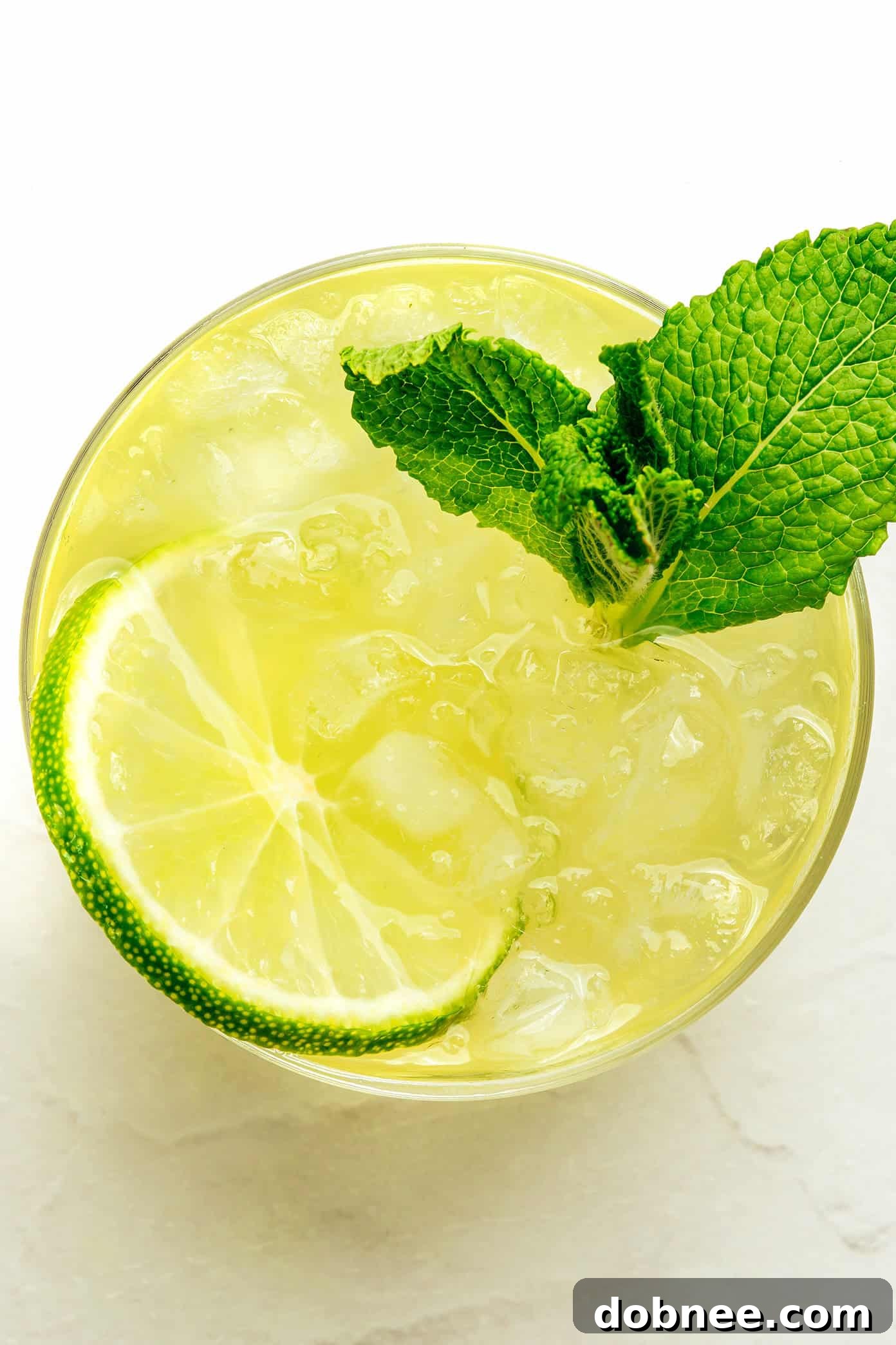 Gin's Verdant Spritz 5 A collection of Cucumber Mint Gin Fizz cocktails ready to be served