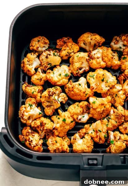 Crispy Air Fryer Cauliflower Recipe