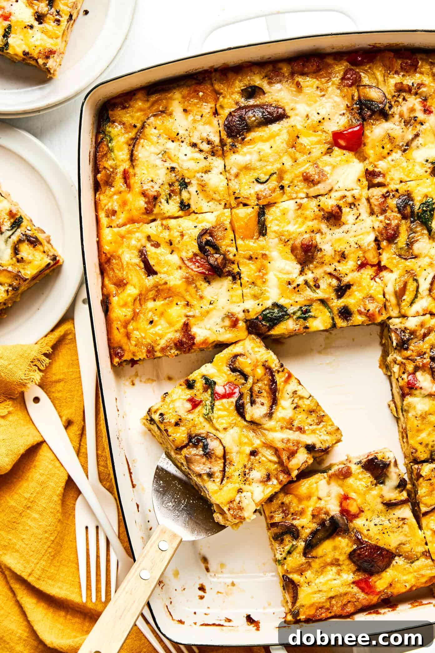 A delicious and comforting breakfast casserole, perfect for sharing with family and friends.