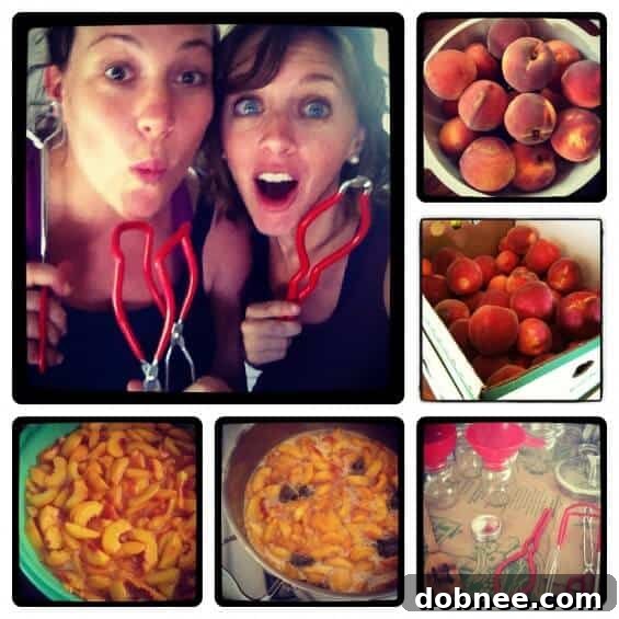 Ingredients for Peach Earl Grey Jam