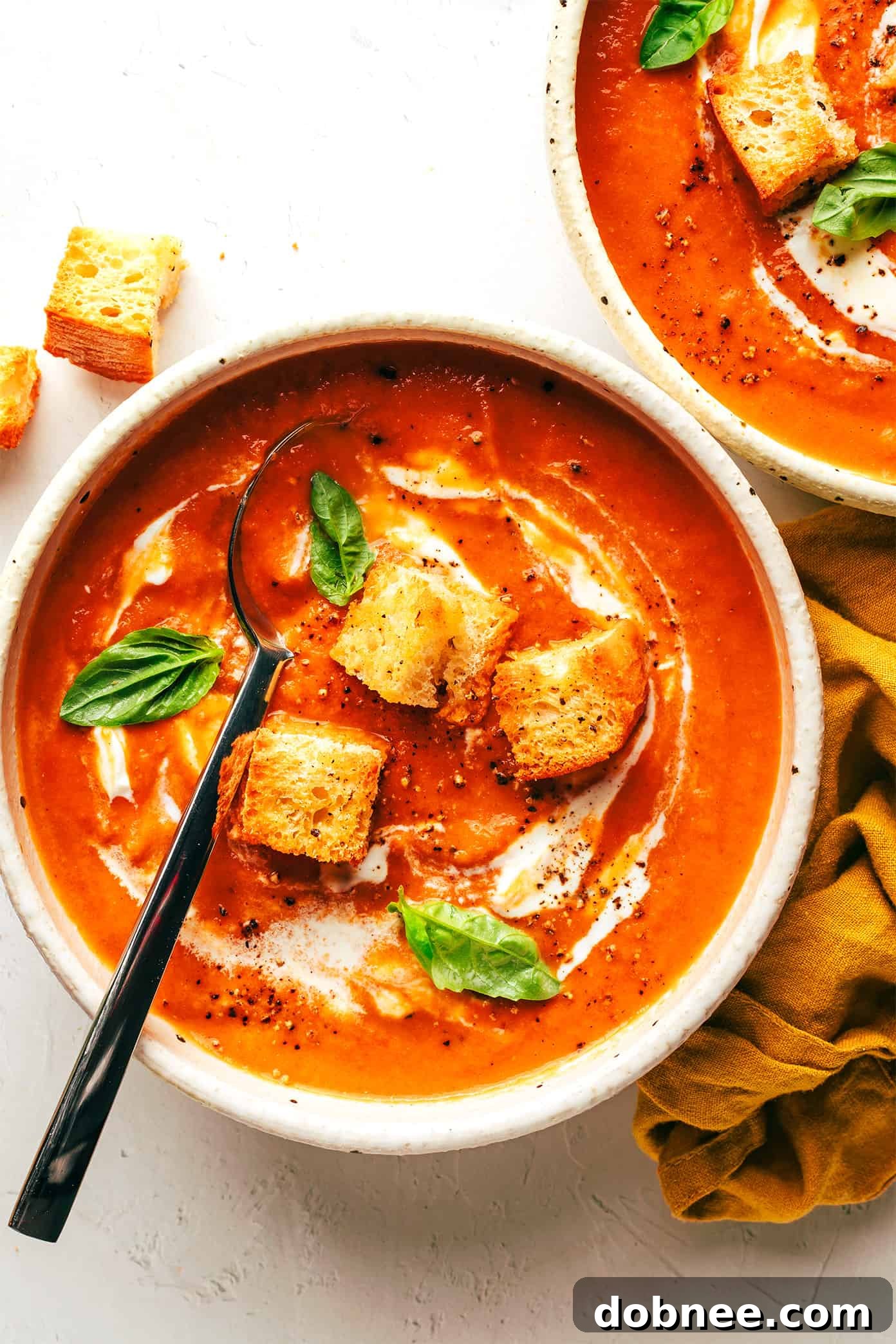 Delicious Homemade Roasted Tomato Soup