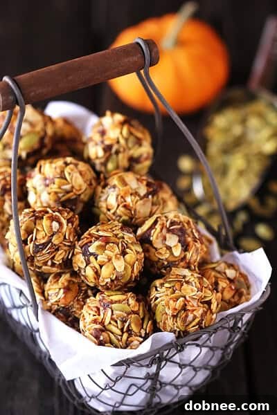 Pumpkin No Bake Energy Bites close up