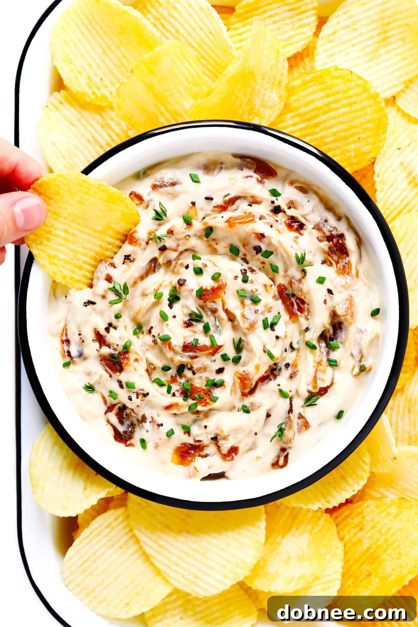 French Onion Dip Recipe - Homemade and Delicious
