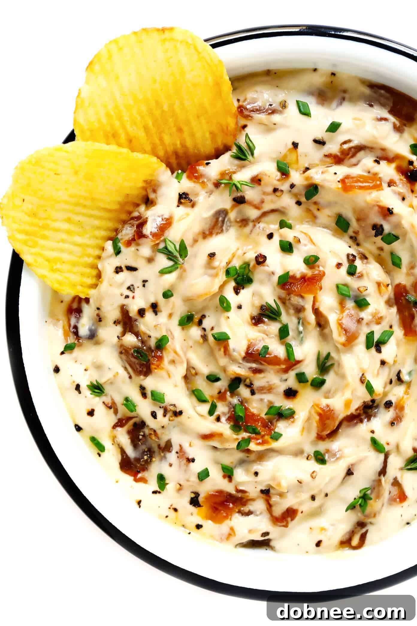 Caramelized Onion Dip Recipe Steps